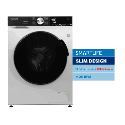LAVASECARROPAS SMARTLIFE WDI11581400W 1400 RPM