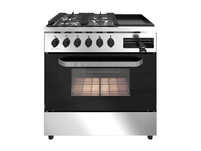 COCINA MORELLI KUMA MULTIGRILL 82 CM T/VIDRIO C/PLACHETA Y CARLITERO
