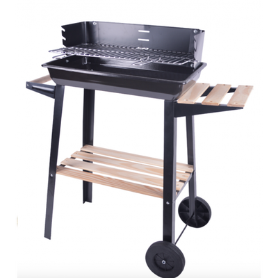 PARRILLA PORTATIL A CARBON CON MESA REGULABLE ALPACA ALP28020A