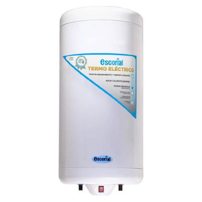 TERMOTANQUE ESCORIAL ELÉCTRICO 90 LTS CARGA INFERIOR