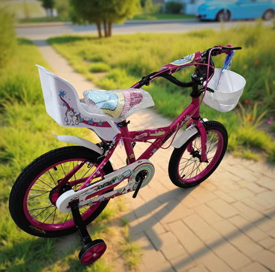 BICICLETA R16 UNICORNIO JORDAN FUCSIA