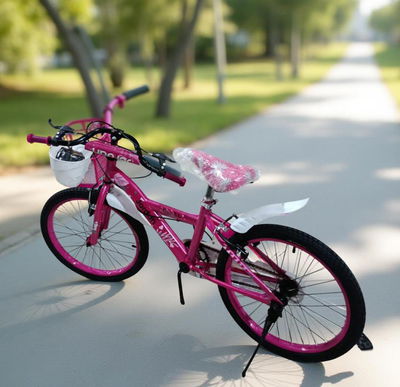 BICICLETA JORDAN R20 FUCSIA C/CANASTO