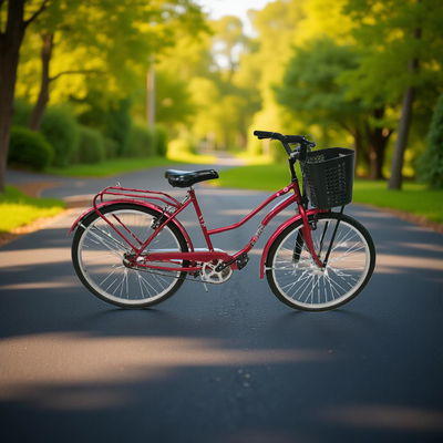 BICICLETA PLAYERA LA SUREÑA R26 BORDO