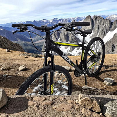 BICICLETA MTB VEX RACER R29 AMARILLA