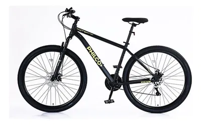 BICICLETA MTB ACERO 29 PHILCO ESCAPE ECO 21 VEL NEGRA T.18