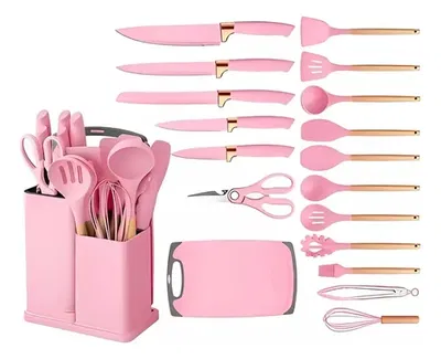 SET DE UTENSILIOS X19 DE SILICONA