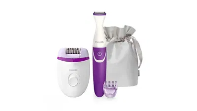 DEPILADORA ESSENTIAL + RECORTADOR DE CAVADO PHILIPS BRP505/0