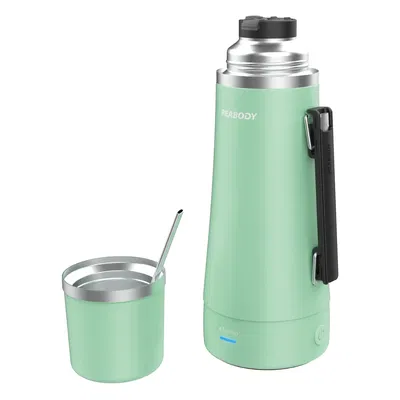 ETERMO PEABODY VERDE CON BOMBILLA PE-ET1001V