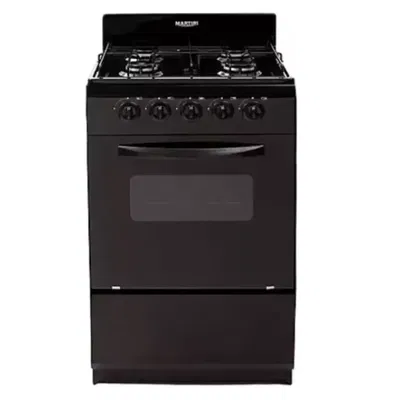 COCINA MARTIRI N794H NEGRA GAS ENVASADO
