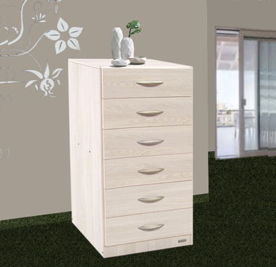 CHIFFONIER PLATINUM 6 CAJONES GRIS ANDINO