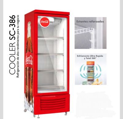 HELADERA EXHIBIDORA COOLER SC-386