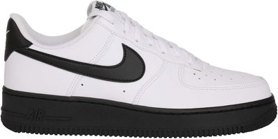 Air force blanca suela negra