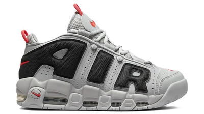 Air More Uptempo Low "Grey-Blanck and Red"