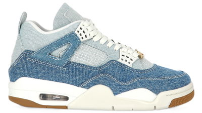 Jordan Retro 4 Tex Denim "Worn Blue"
