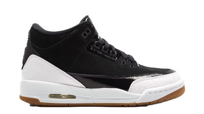 Jordan Retro 3 "Black White Gum"