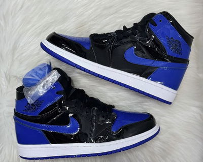 Jordan retro 1 charol azul