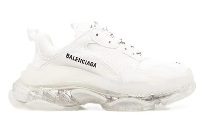 Balenciaga Triple S Clear Sole "White"
