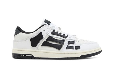 Amiri Skel Top Low "White-Black"
