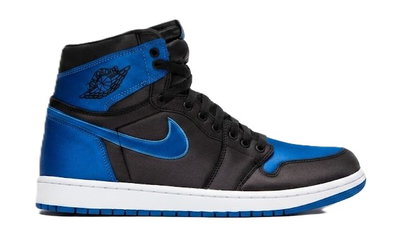 Jordan Retro 1 "Black Blue Satin"
