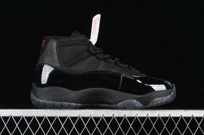Jordan 11 negra rojo