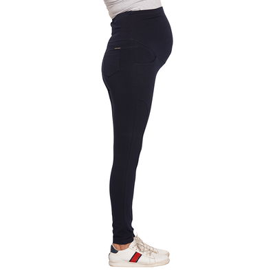Calza corte Jean gris/negro