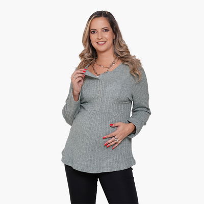 Remera Labrada Botones