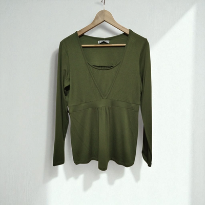 Remera Recorte Verde