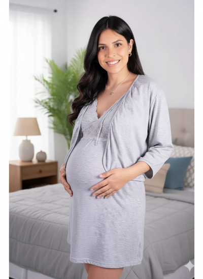 Conjunto Valentina Gris