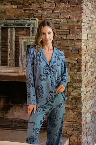Pijama Camisero Selva 