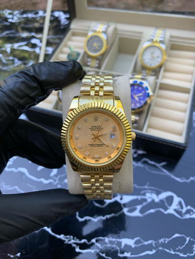 Rolex President Blanco + Billetera Cuero de Regalo +  Envio Gratis