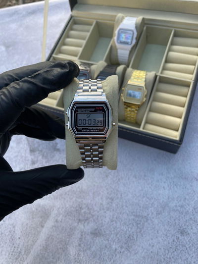 Vintage Plata Metal + Billetera Cuero de Regalo + Envio Gratis