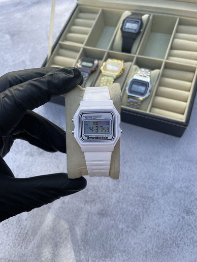 Vintage Blanco Silicona + Billetera Cuero de Regalo + Envio Gratis