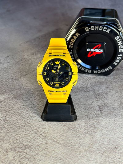 G Shock Road Amarillo + Billetera Cuero de Regalo +  Envio Gratis 