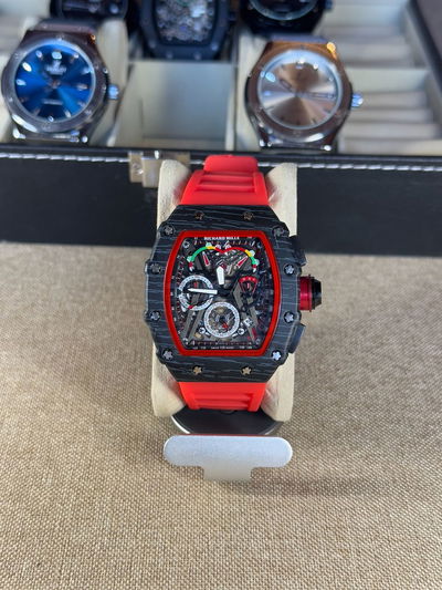 Richard Mille Rojo AA+ Automatico Negro