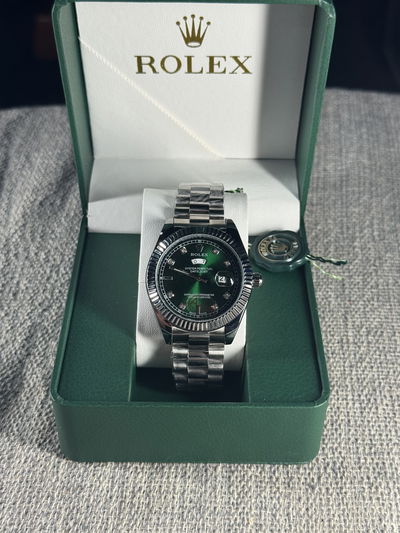 Rolex Date Just Verde 41mm AA+ Automatico- Correa President