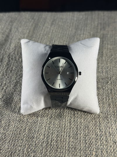 Casio Runner Negro/Perla + Billetera Cuero de Regalo +  Envio Gratis