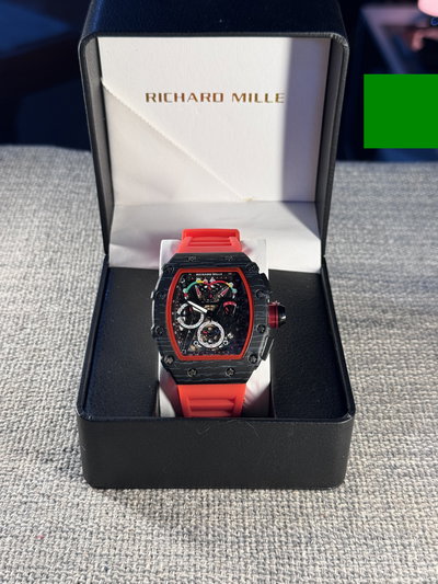 Richard Mille RM011 AAA Rojo + Estuche