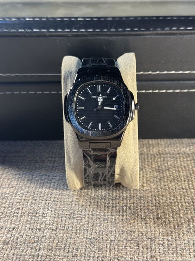 Patek Colours Negro Acero  (Grado A+)