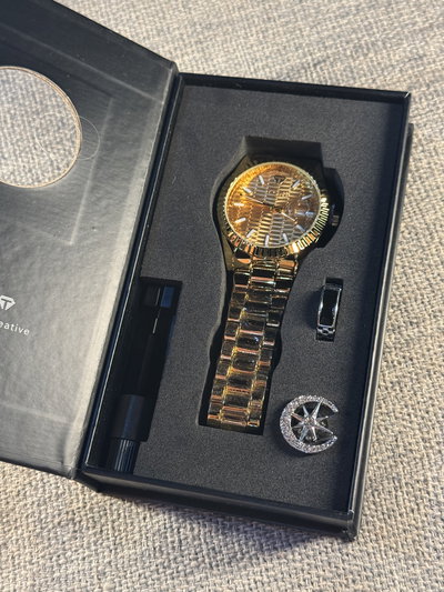 Kit Original Set Tomi Ocean Azul Acero  + Quita perno + Anillo + Llavero 