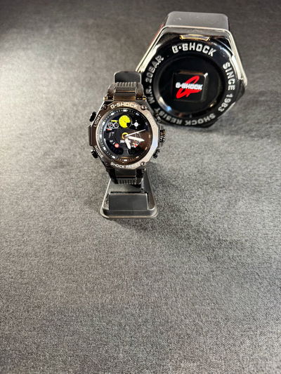 G Shock Scuderia Ferrari NEGRO +Billetera Cuero de Regalo+  Envio Gratis