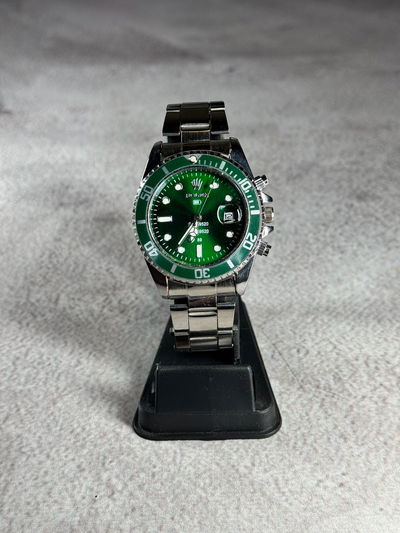 Submariner Verde Acero 2X1 + Billetera Cuero de Regalo + Envio Gratis