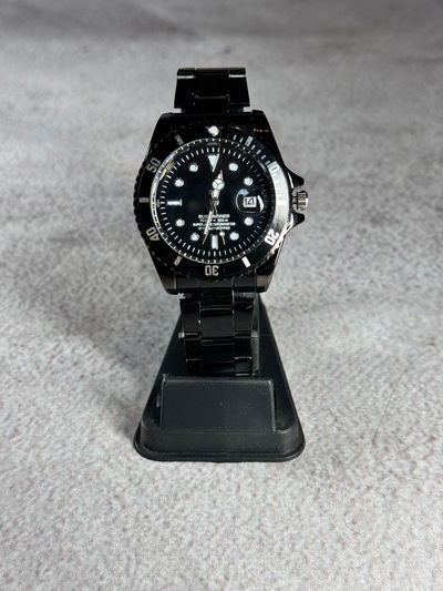 Submariner Negro Acero 2X1 + Billetera Cuero de Regalo + Envio Gratis
