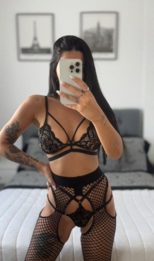 E91 - Panty portaligas RED Negro