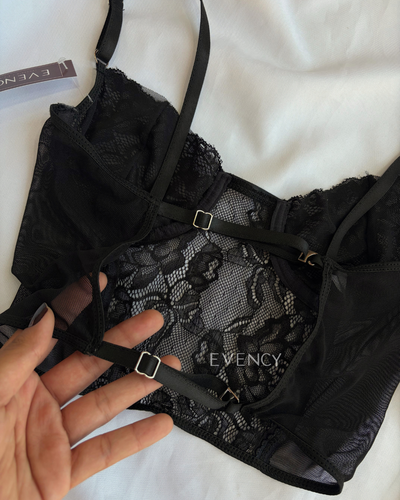 E121 - Corset Regulable Negro