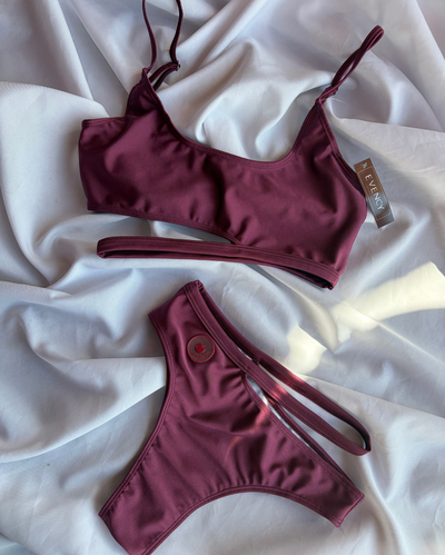 E75 - Bikini Cherita Bordo - T2