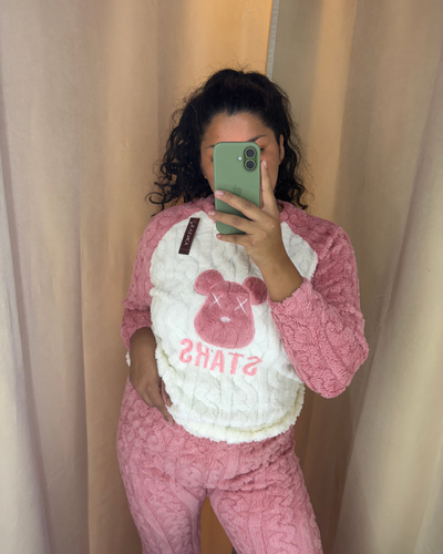 E110 - Pijama Ginny 2.0 Rosa
