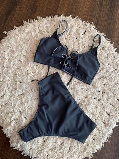 E76 - Bikini Aghatta Gris Oscuro - T90