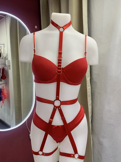 E122 - Arnés Ambar ROJO