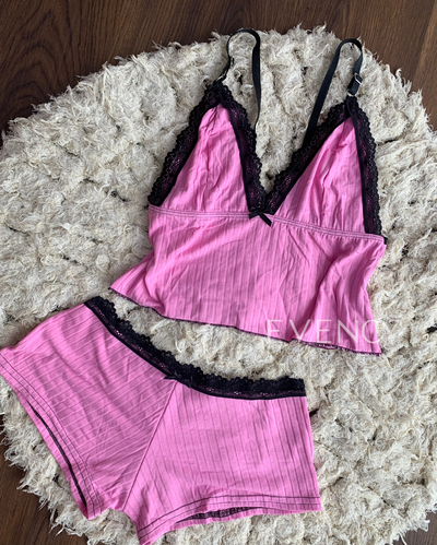 E107 - Pijama Morly Rosa T95