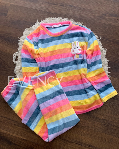 E110 - Pijama Ginny Arcoiris - Talle M